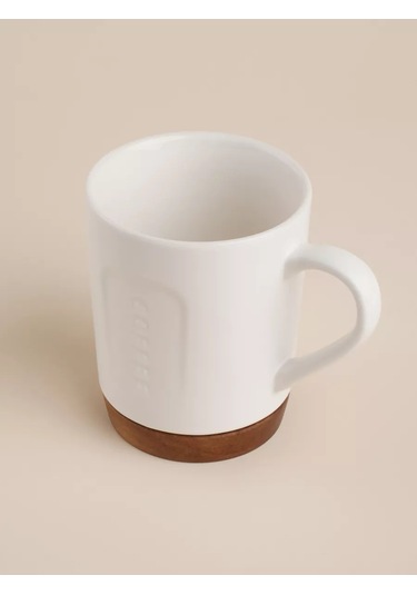 Sl Home Çay Ve Kahve İçin Seramik Bardak 400 Ml Hediye 200473607 Kahverengi