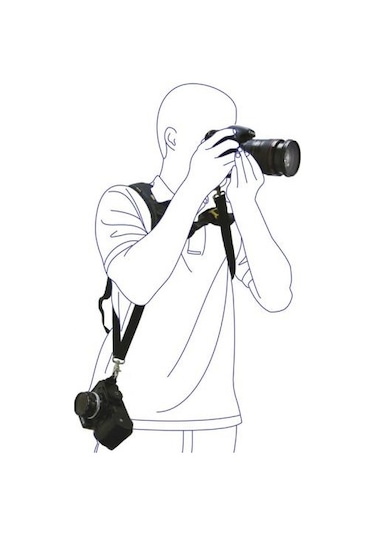 Dslr Duble Quick Strap- Dslr Profesyonel Duble Omuz Askısı
