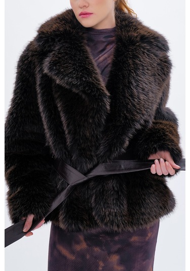 Valmenti Kadın Tekstil Kahverengi Mont 616 5214 Bn Pls Mont Sk24/25 Kahve Kahverengi