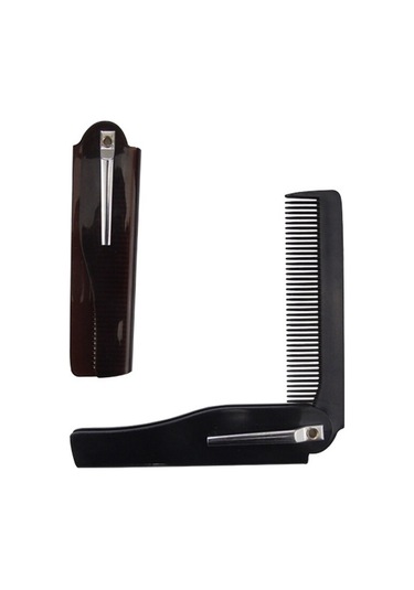 Adet Erkekler Profesyonel Katlanır Tarak Cep Sihirli Saç Tarak Sakal Saç Tokası Erkek Kadın Moda Saç Şekillendirici Aracı Saç Bakımı Tarak