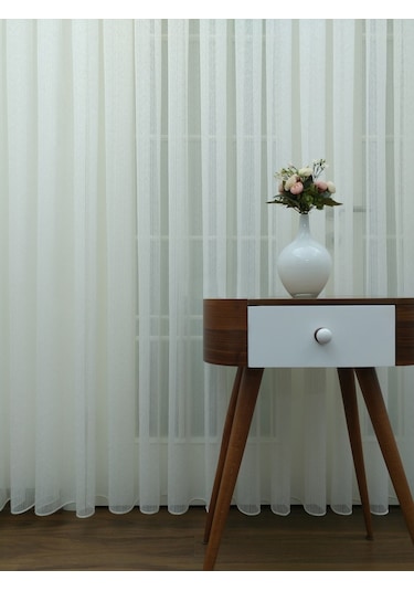 Evdepo Home Kullanıma Hazır Tül Perde (540838008)