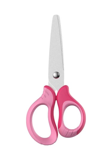Keyroad 13 Cm Yuvarlatılmış Bıçaklı Pembe Okul Makası. 161130294