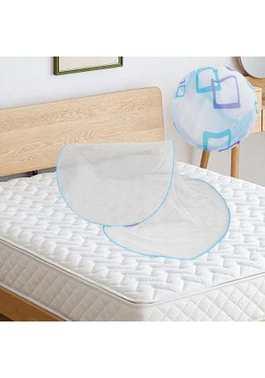 Suntek Katlanmış Yatak Net Çadır Kapalı Mini Piknik Mavi