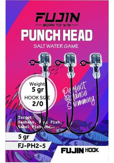 Fujin Punch Head Jig Head No: 2/0 (486856801)