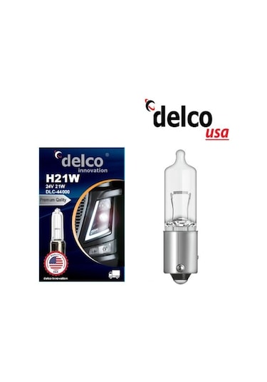 Delco U.s.a H21 Halojen Civalı 24 Volt Ampul 10 Adet