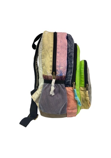 Kaliteli Vintage Disayn Sırt Gezi Çantası New Patchwork 5017 Gri