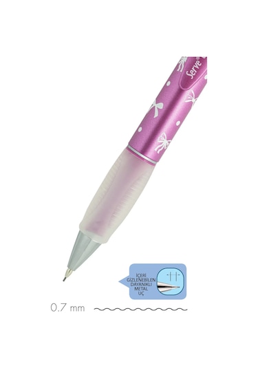 Deep Versatil Kalem Sketch Serisi 0.7mm Pembe