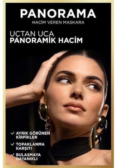 L'Oréal Paris Panorama Hacim Veren Maskara Siyah