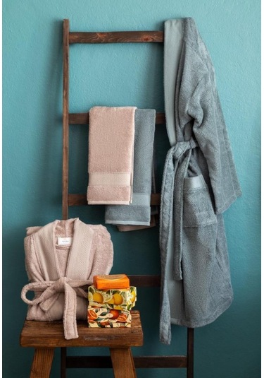Apricitas Home Bambu Aile Seti Petrol-vizon Vizon