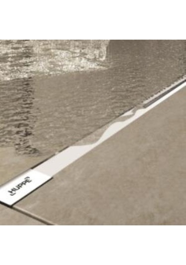 Hüppe Ilusion Duş Kanalı, 60cm, Yandan Çıkışlı, Krom, 47h0033000000001 Gümüş