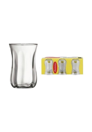 Paşabahçe 42011 Optikli Çay Bardağı 90 Cc 6 Lı