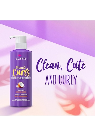 Aussie Miracle Curls Kıvırcık Saçlar Ön Yıkama Şampuanı 500ml Tüm Saçlar