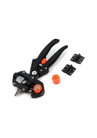 Teltree El Aleti: Manuel Dal Aşılama Makası, Tüm Dallar İçin Kolay Kullanım, Siyah Renk