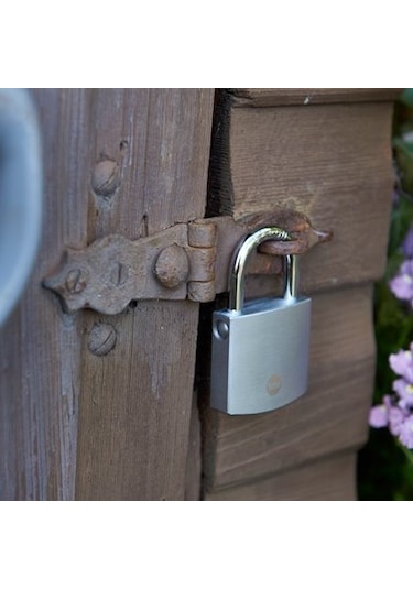 Yale Krom Kaplamalı Dmu Asma Kilit 70 Mm