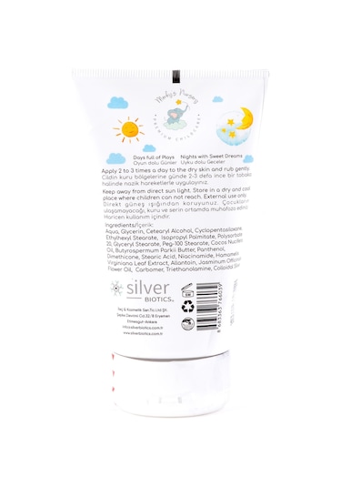 Merbys Nursery Çok Kuru ve Atopik Cilt Bebek Bakım Kremi 150 ML