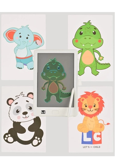 Let's Be Child 10 İnç Dijital Çizim Tableti Beyaz