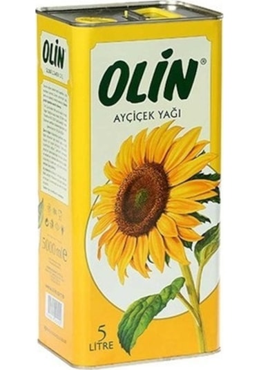 Olin Ayçiçek Yağı Teneke 5 L