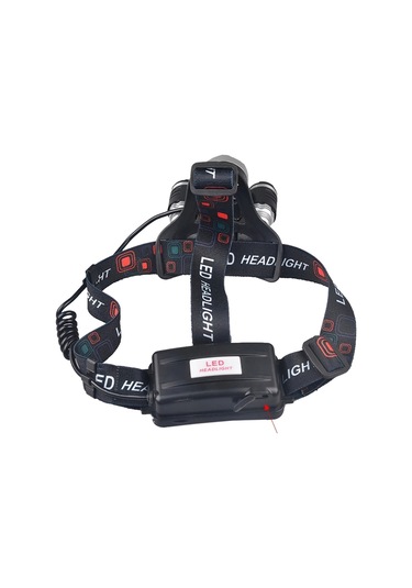 Wt-256 3 Başlıklı Şarjlı Kafa Feneri Wt-256 Çok Renkli