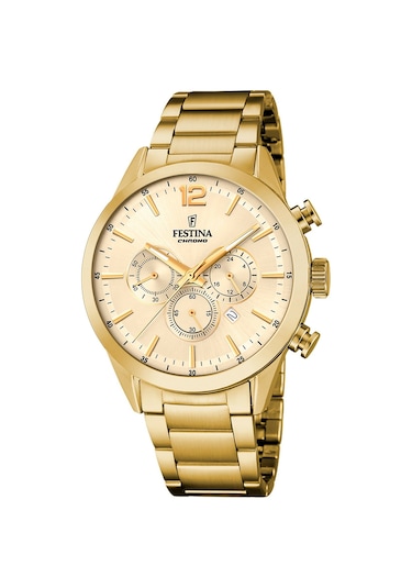 Festına F20633/4 Tımeless Chronograph Erkek Kol Saati Gri