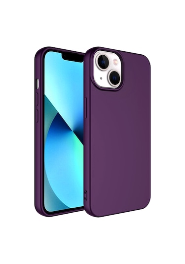 İphone Uyumlu 14 Kılıf Tchs Lsr Lansman Kapak - Siyah Siyah