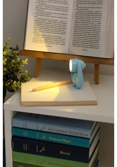 Mıland Mekanik Tavşanlı Dekoratif Okuyucu Lambası 329643477 Açık Mavi