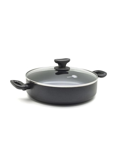 Greenpan Torino Thermolon Seramik Yapıştırmaz 28CM Basık Tencere