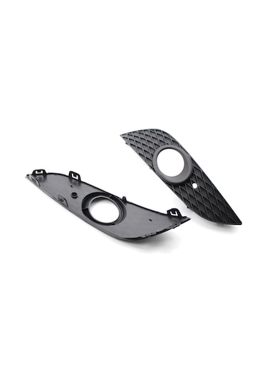 Sol Ve Sağ Ön Tampon Alt Izgara Döşeme Sis Lambası Kapağı Çerçeve Delik Çifti Seti Astra H Mk5 2007-2010 İçin Yedek