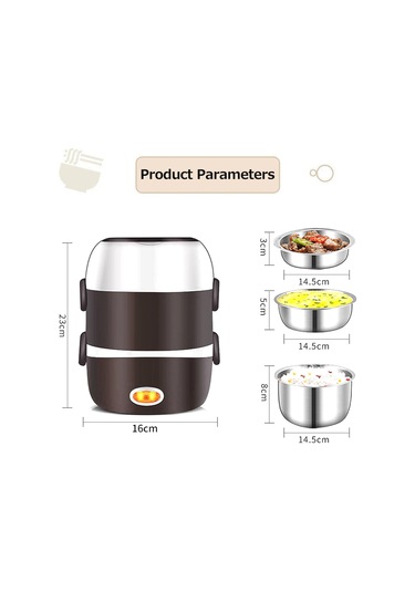 Moveevo Stoksel Çelik Isıtmalı Termos Lunch Kutusu - 2 Kişilik Pişirme Isıtma Fonksiyonu - 220v Avrupa Şarjı - Ofis Çalışanları İçin Isı Tutucu Yemek Kutusu Açık Kahverengi Moveevo Stoksel Çelik Isıtmalı Termos Lunch Kutusu - 2 Kişilik Pişirme Isıtma Fonksiyonu - 220v Avrupa Şarjı - Ofis Çalışanları İçin Isı Tutucu Yemek Kutusu Açık Kahverengi