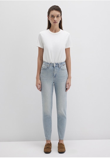 Mavi - Star Classic Denim Puslu Açık Mavi Jean Pantolon 101077-90535 Açık Mavi