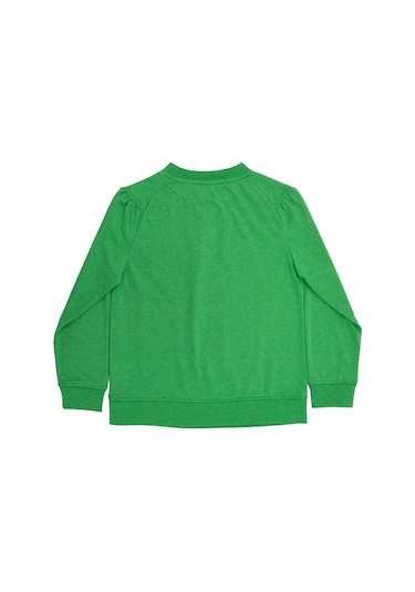 Kız Çocuk Uzun Kollu Benetton Tshirt - Reborn Yeşil
