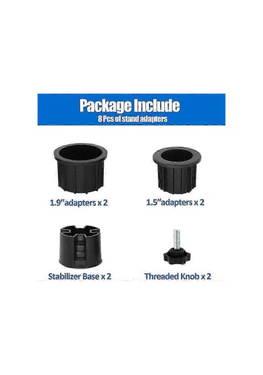 8 Adet Şemsiye Tabanı Standı Delik Halkası Fiş Kapağı Ve Kapağı Veranda Şemsiyesi Standı Yedek Parçaları Stand Tabanı Sabitleyici Jp D Diğer