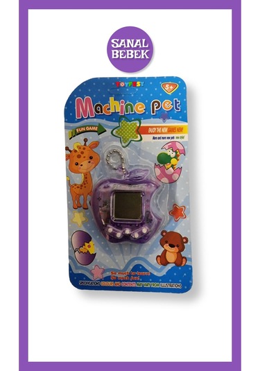 Nostaljik Sanal Bebek Virtual Pets - Mor Elma