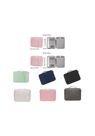 Yuntech01 13.77x10.03x1.18 Cm Nylon Dijital Cihaz Kılıfı - Darbe Ve Kırılma Dayanıklı, Taşınabilir, Çok Amaçlı Saklama Çantası Yeşil Siyah