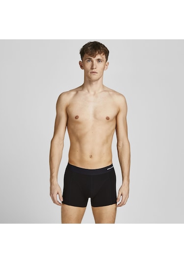 Jack & Jones 12198852 Bambu Erkek Boxer 3'lü Yeşil Haki