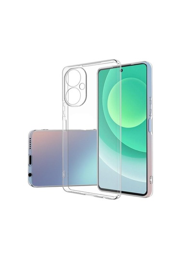 Zore Tecno Spark 9 Pro Kılıf Msra Süper Silikon Kapak - Renksiz Renksiz