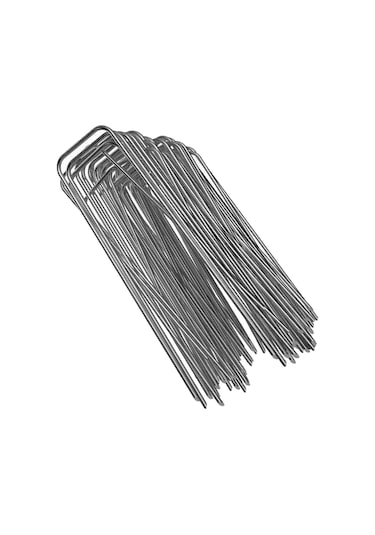 Suntek 50x Çelik U-şekilli Bahçe Mandal Pimleri Çim Ot Çim