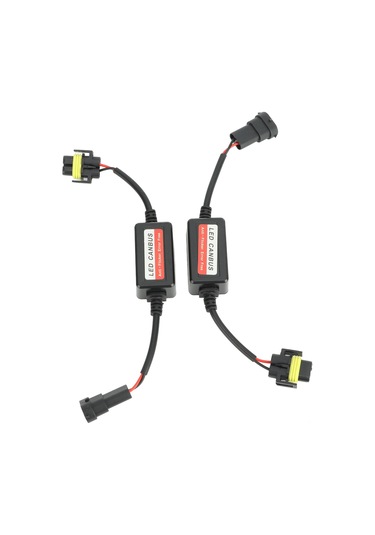 Reedark 2 Adet 12v H8/h9/h11 Led Far/fonksiyon Lambası Decoder - Canbus Hatası, Titreme Sorununu Çözürür, Plug & Play