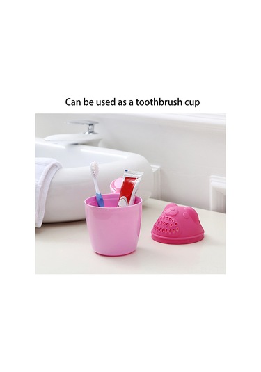 Xindoker Yeşil Bebek Şampuan Cupu - Pp Malzeme, Göz Koruyucu, Kolay Kullanıma Uygun, Çiçek Sulama + Diş Fırçası Kupsu Fonksiyonu