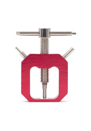 Ximistore9 Alüminyum Motor Dişli Çekici - Rc Araçlar İçin Tırmanma Modeli Zımpara Aracı Kırmızı