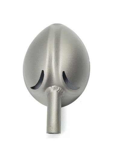 Yuntech01 Titanyum Alaşımlı Yem Atma Kaşığı - Dayanıklı, Yem Tutmayan, Su Çıkaran Delikli Tabanlı Olta Sporu Aleti Gümüş