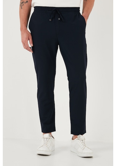 Buratti Streç Regular Fit Normal Bel Düz Paça Jogger Erkek Pantolon Cf25617801 Lacivert Buratti Streç Regular Fit Normal Bel Düz Paça Jogger Erkek Pantolon Cf25617801 Lacivert