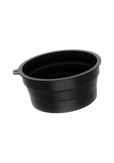 Suntek Katlanabilir Yüz Havzası Kullanışlı Yıkama Kabı Siyah