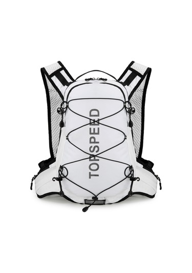 Vanaheimr Hiking Necessities Sırt Çantası Hafif Su Geçirmez Kamp Beyaz Beyaz