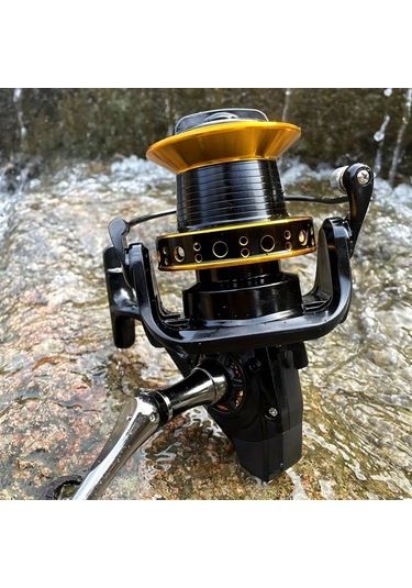 Motion003 Balıkçılık Spinning Makarası 10000 Serisi Alüminyum Alaşımlı 30kg Sürükleme Tuzlu Tatlı Su