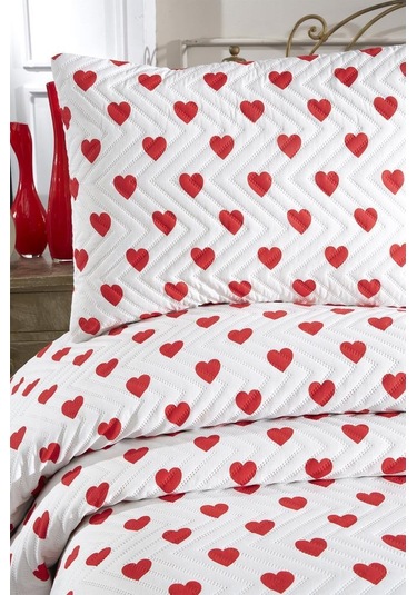 Ultrasonik Kapitoneli Kalben Çift Kişilik Yatak Örtüsü Çok Renkli