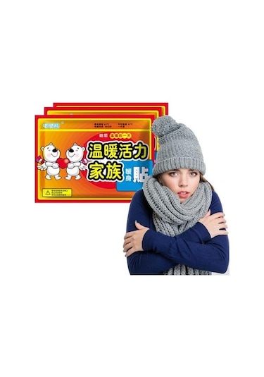 Isınmatik Cep Sobası Isınma 10 Adet Yapışkanlı Vücut Sobası