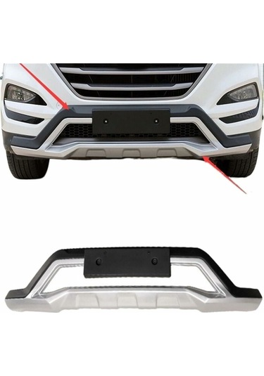 Hyundai Tucson Ön Tampon Koruması Difüzör 2015-2018 Arası Makyajsız Kasa