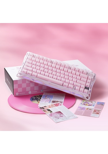 Gravastar Mercury K1 Rgb Kablosuz Mekanik Gaming Klavye, Alüminyum Çerçeveli, İngilizce Q, Special E