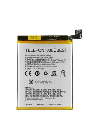 Oppo A73 Uyumlu Batarya Pil Blp791