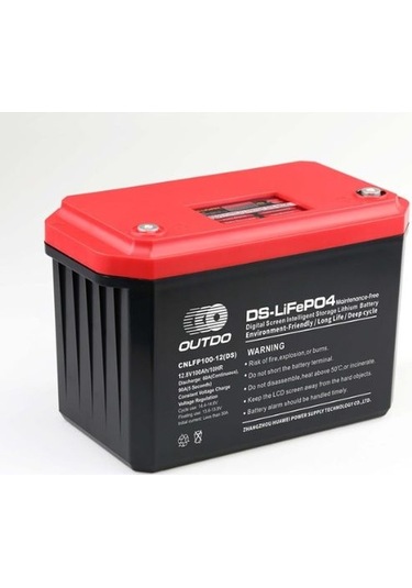 Outdo 12v 100 Amper Lityum Akü